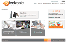 Tablet Screenshot of electronicadept.com